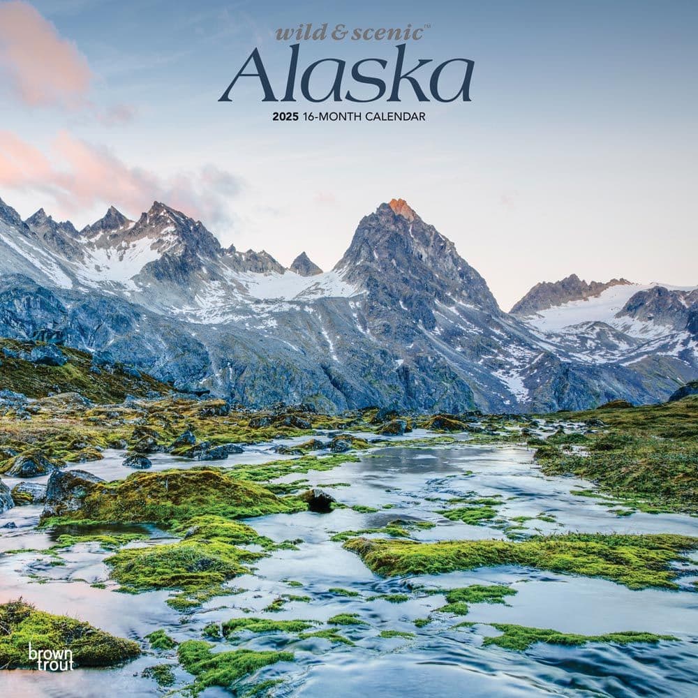 Alaska Wilderness 2025 Wall Calendar - Calendars.com