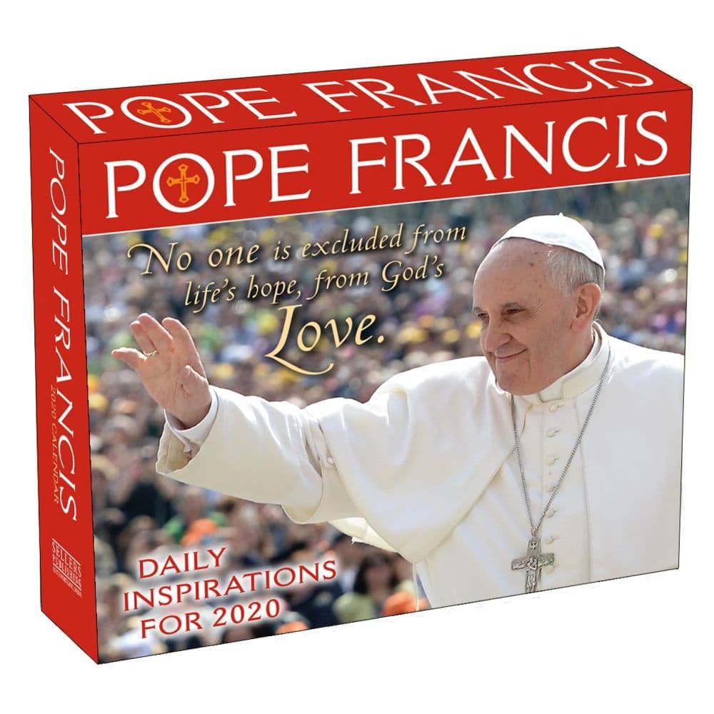 Pope Francis Desk Calendar