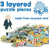 image Map of USA 150 Piece Round Puzzle Seventh Alternate Image