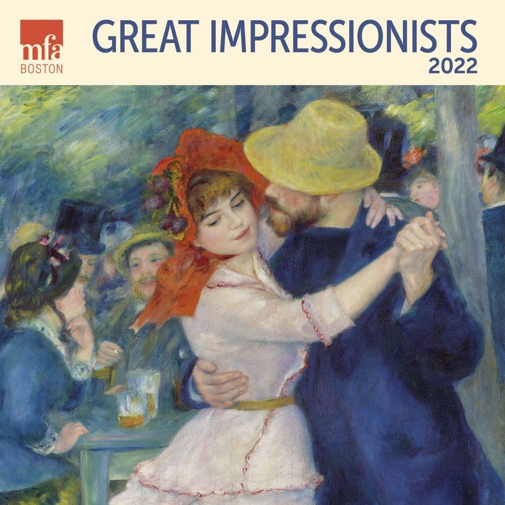 Impressionist Great MFA 2022 Wall Calendar