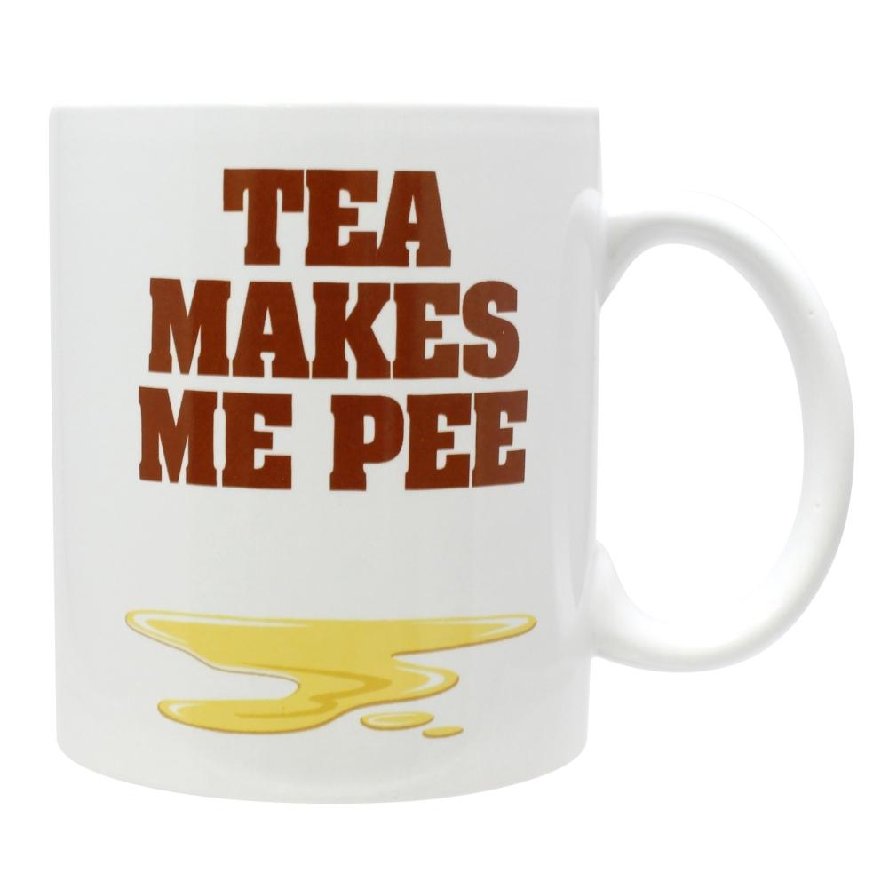 Tea Makes Me Pee Mug Main Image