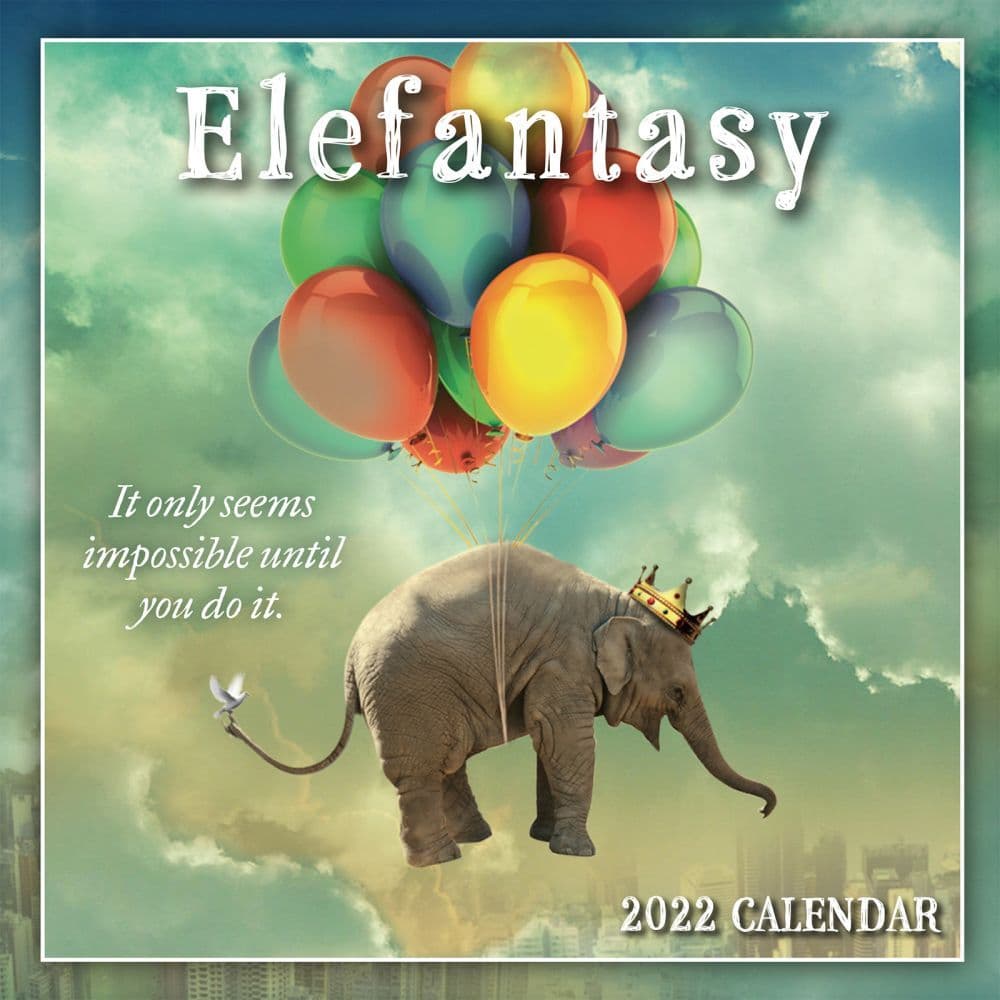Elefantasy 2022 Mini Wall Calendar