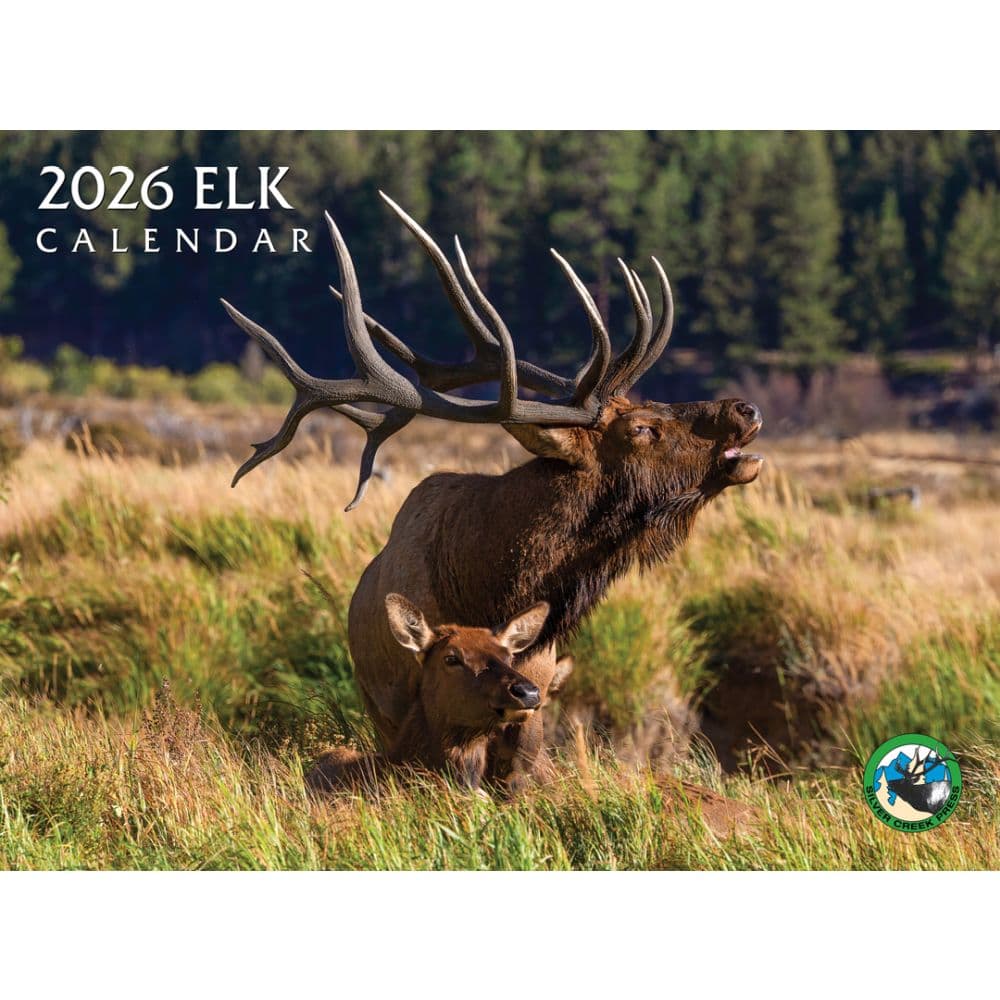 Elk 2026 Wall Calendar Main Product Image