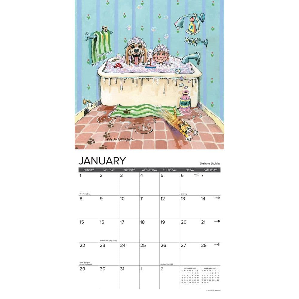Pens And Paws Calendar 2023 Paws And Claws Patterson 2023 Wall Calendar - Calendars.com