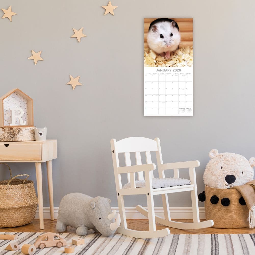 Hamsters 2026 Wall Calendar Second Alternate Image