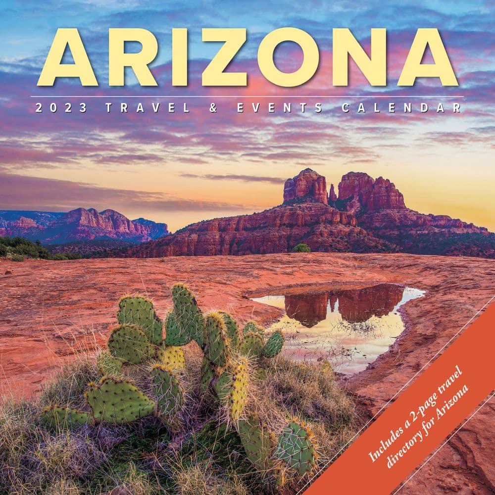 Arizona Travel and Events 2023 Wall Calendar