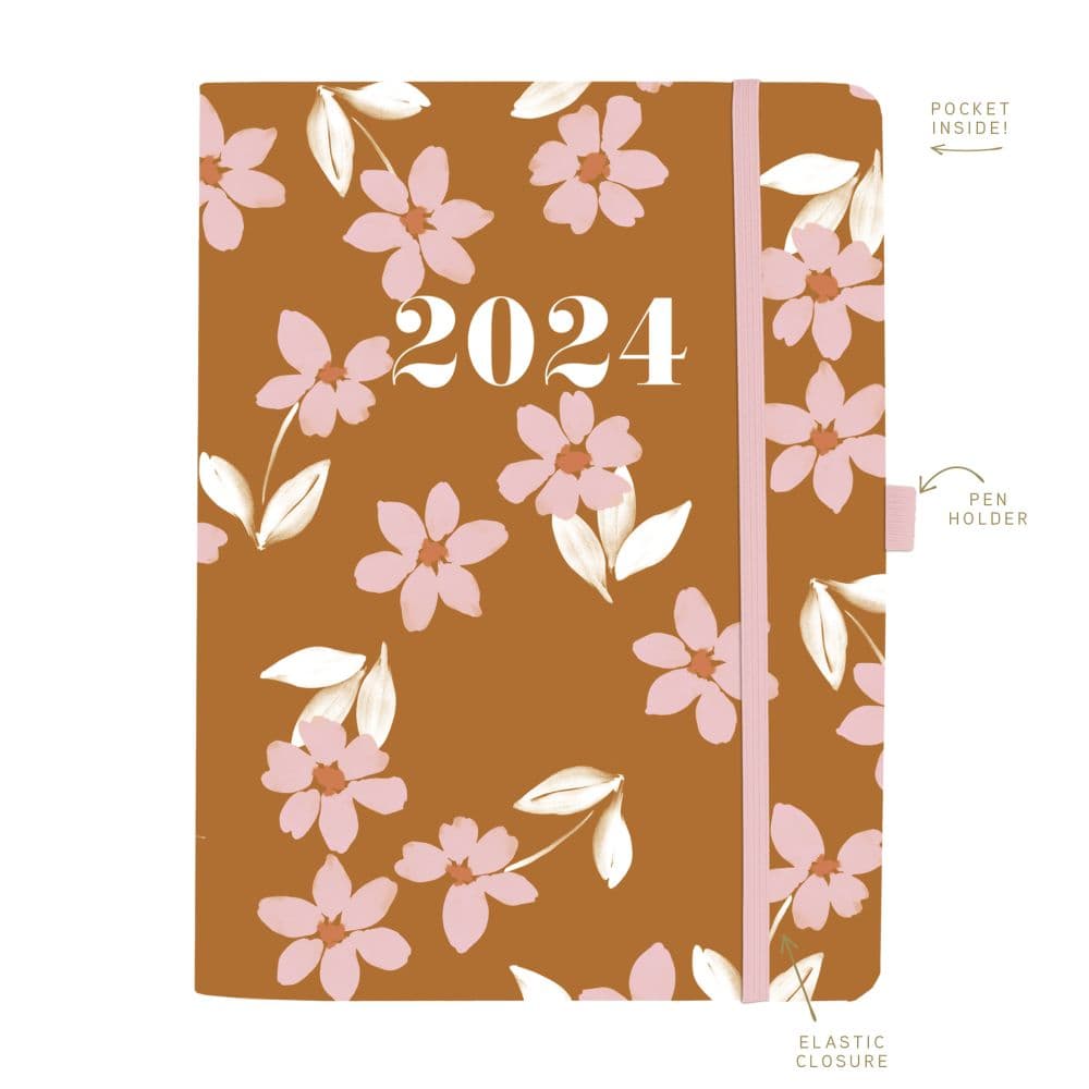 Pink Floral 2025 Planner