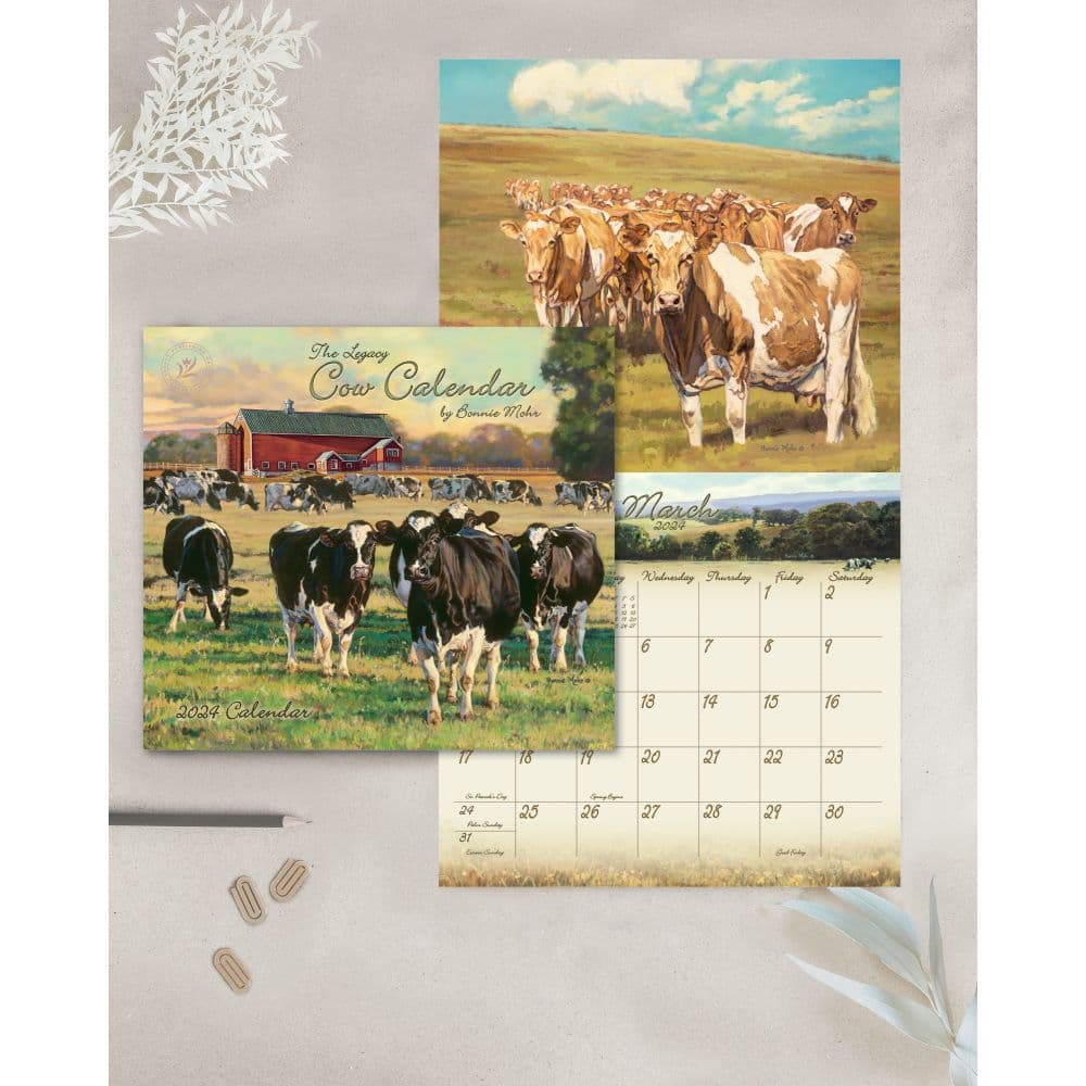 Cows Mohr 2024 Wall Calendar Third Alternate Image width=&quot;1000&quot; height=&quot;1000&quot;