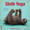 image Sloth Yoga 2025 Mini Wall Calendar Main Image
