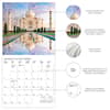 image Wonders of the World 2025 Mini Wall Calendar Alt3