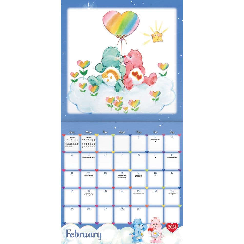 Care Bears 2024 Wall Calendar Second Alternate Image width=&quot;1000&quot; height=&quot;1000&quot;

