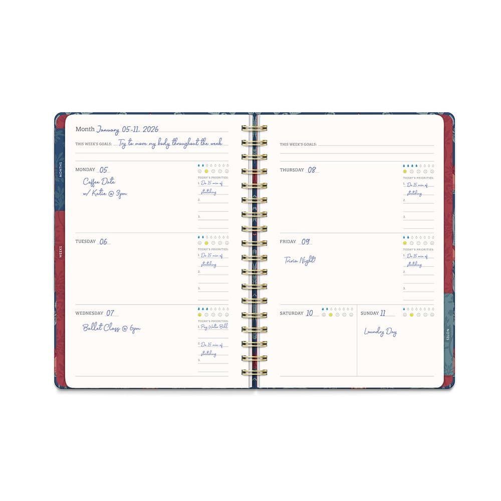 Garden Renaissance Undated Planner Fifth Alternate Image