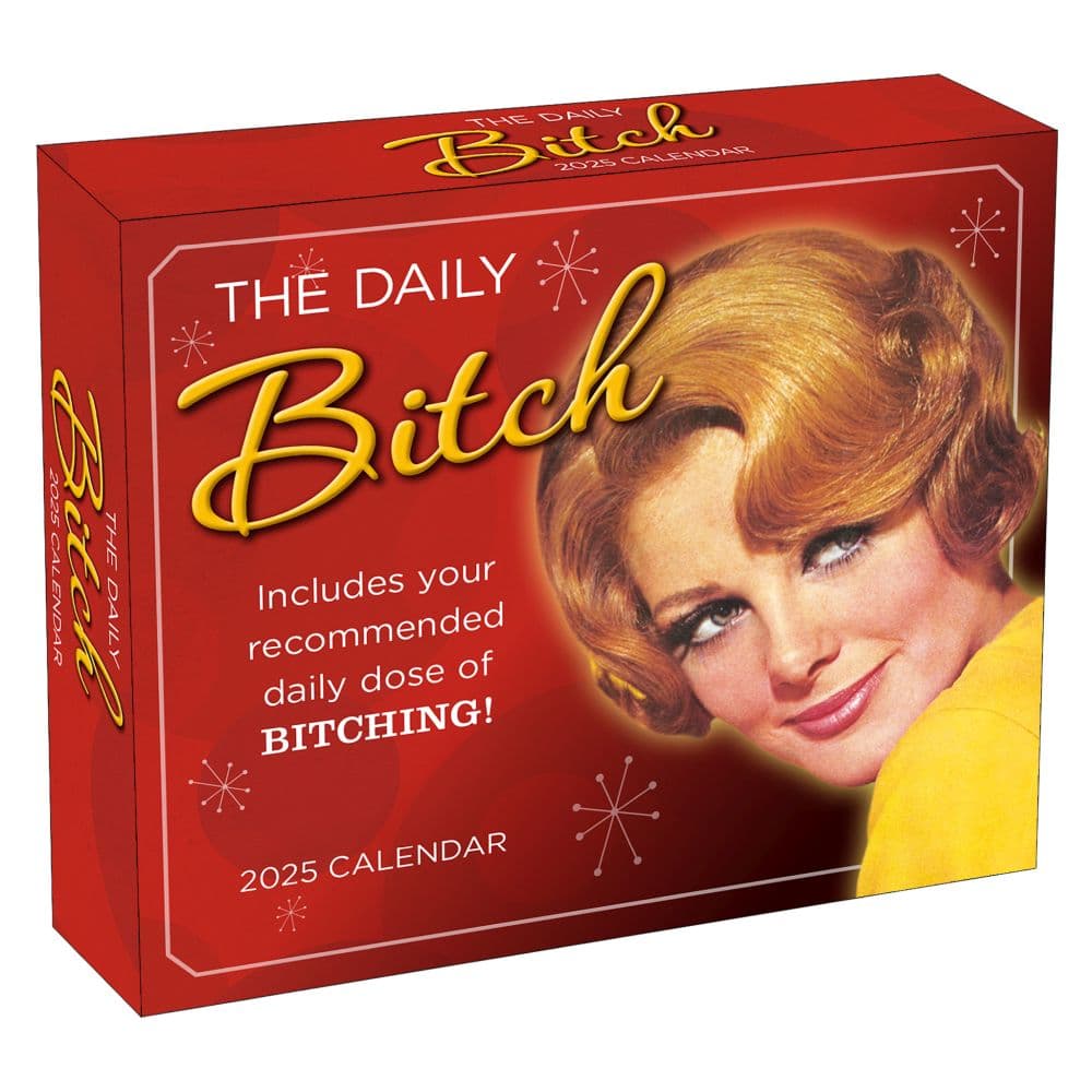 The Daily Bitch 2025 Desk Calendar