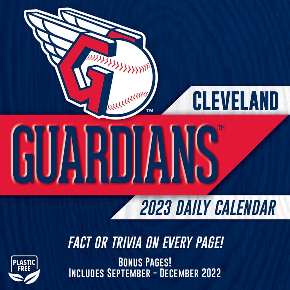 Cleveland Guardians 2023 Desk Calendar