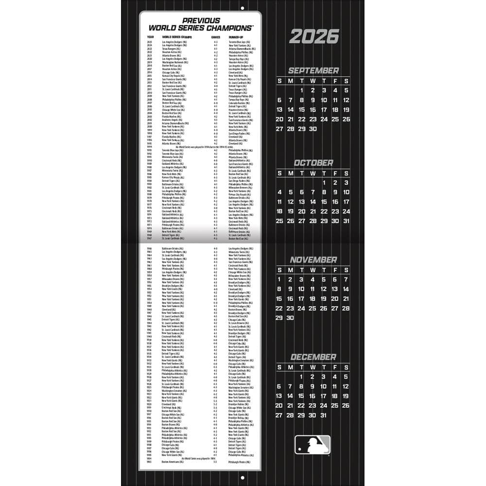 MLB Chicago White Sox 2027 Wall Calendar Second Alternate Image