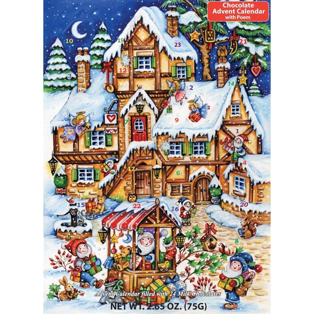 Christmas Market Chocolate Advent Calendar Main Image