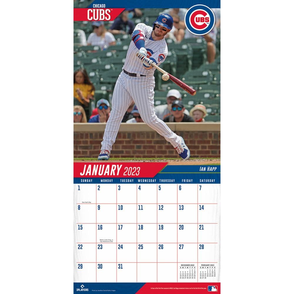 MLB Chicago Cubs 2023 Wall Calendar - Calendars.com