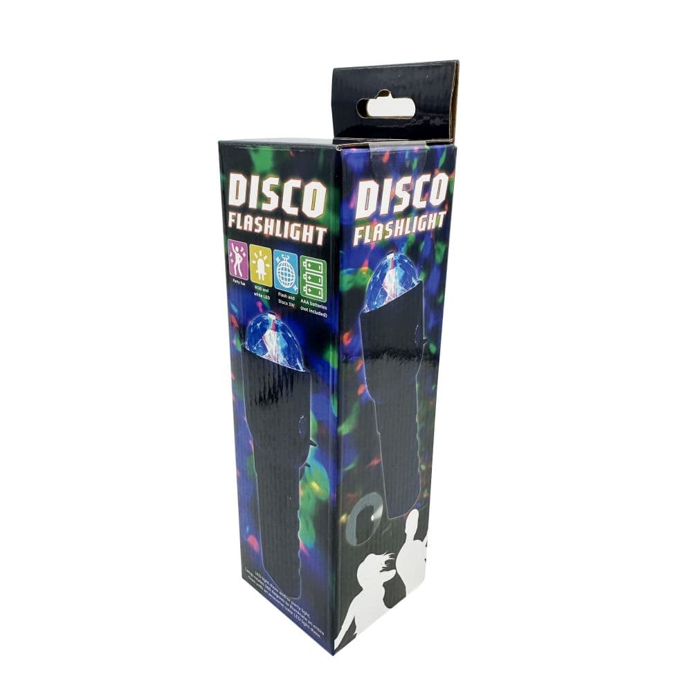 Disco Flash Light corner of box