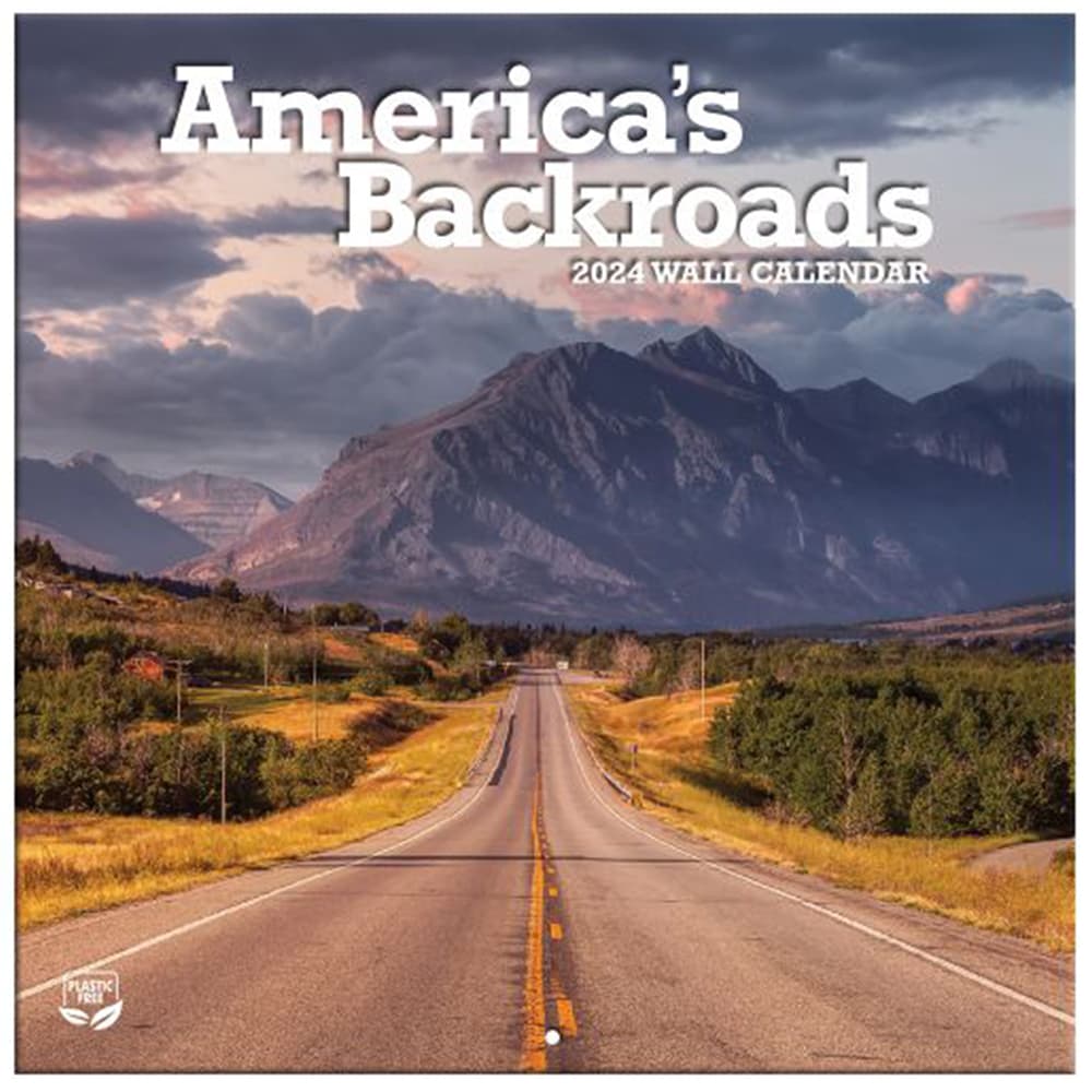 Americas Backroads 2025 Mini Wall Calendar