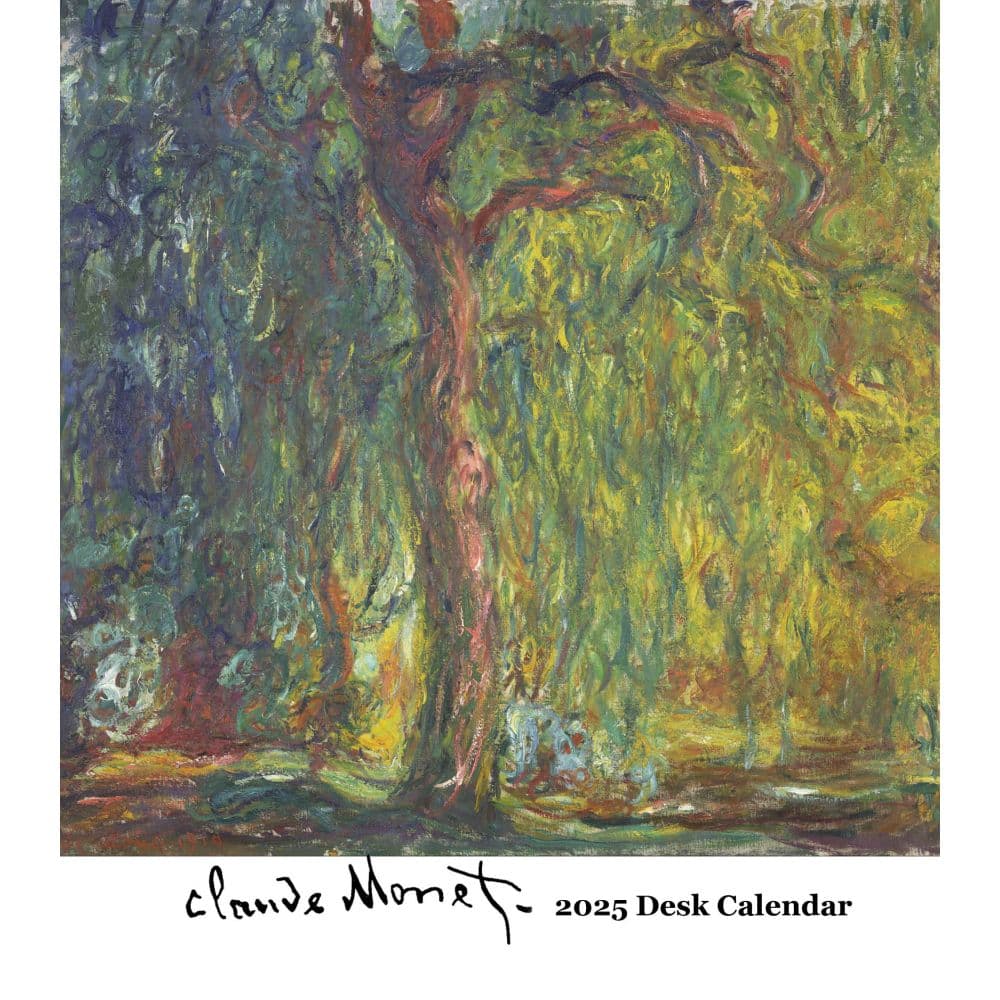 Monet 2025 Easel Desk Calendar Main Image