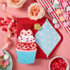 image Die Cut Cupcake Valentine&#39;s Day Card Seventh Alternate Image width=&quot;1000&quot; height=&quot;1000&quot;