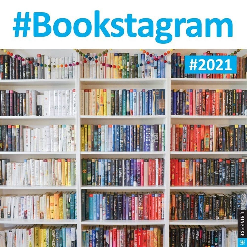 2021 #Bookstagram Wall Calendar
