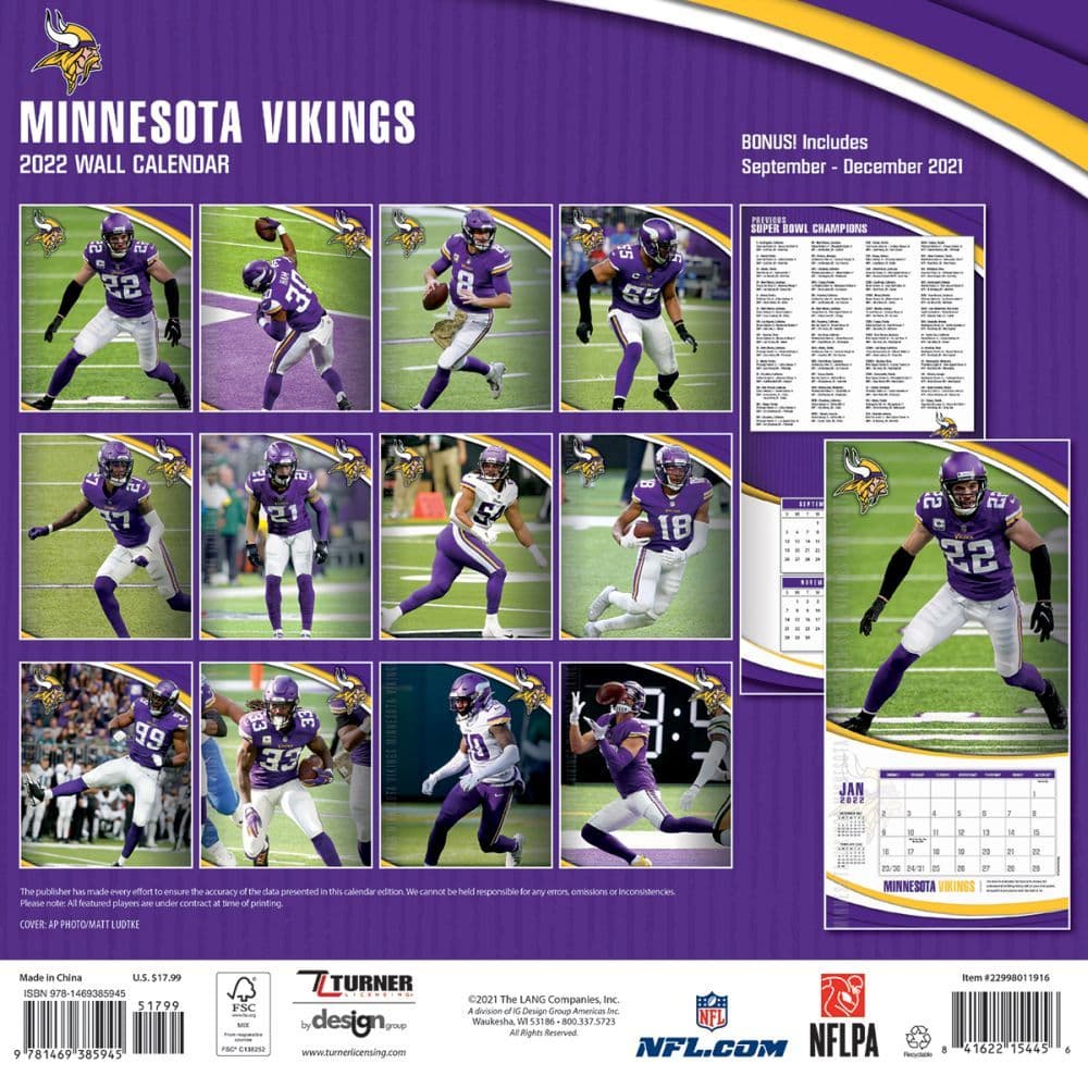 Vikings Schedule For 2022 Vikings Schedule For 2022