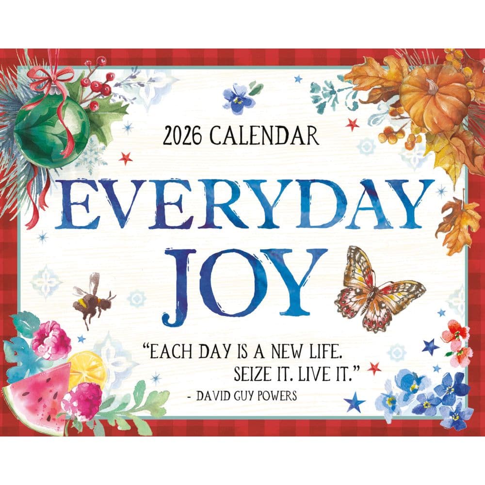 Everyday Joy 2026 Desk Calendar Main Product Image