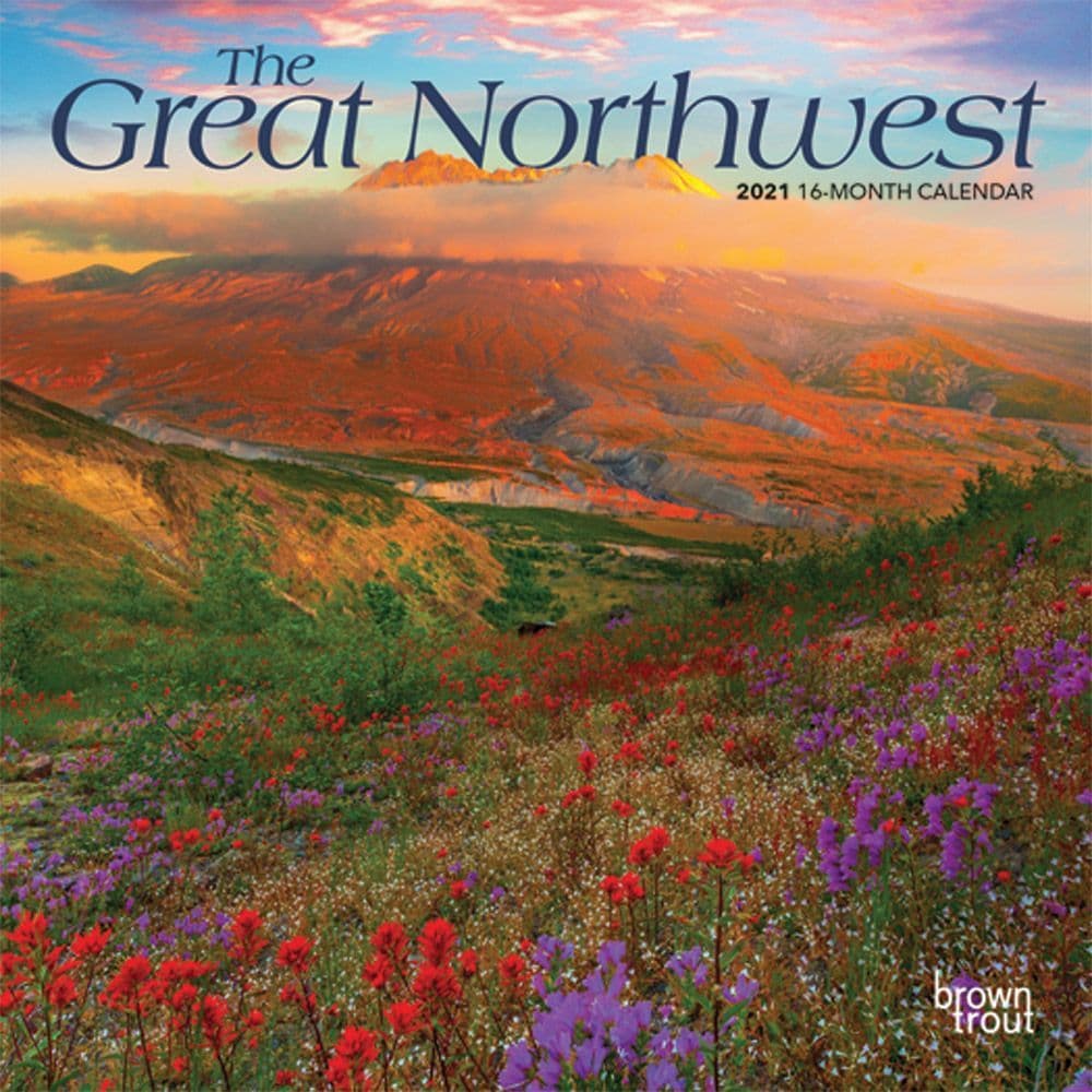 Great Northwest Mini Wall Calendar