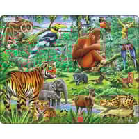 image Larsen Jungle Animals 20 Piece Puzzle