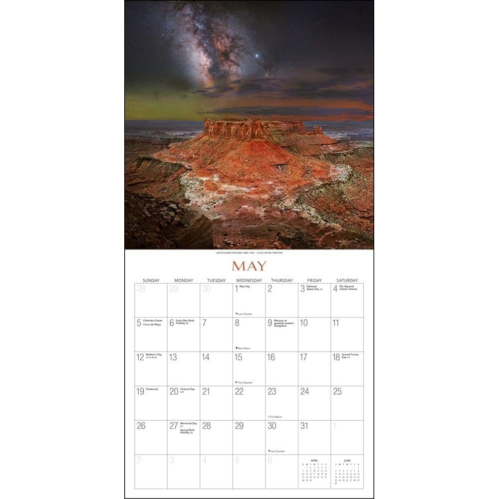 Galaxy of Stars 2024 Wall Calendar Fourth Alternate Image width=&quot;1000&quot; height=&quot;1000&quot;