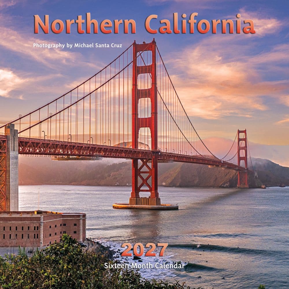image Northern California 2027 Wall Calendar Main Product Image