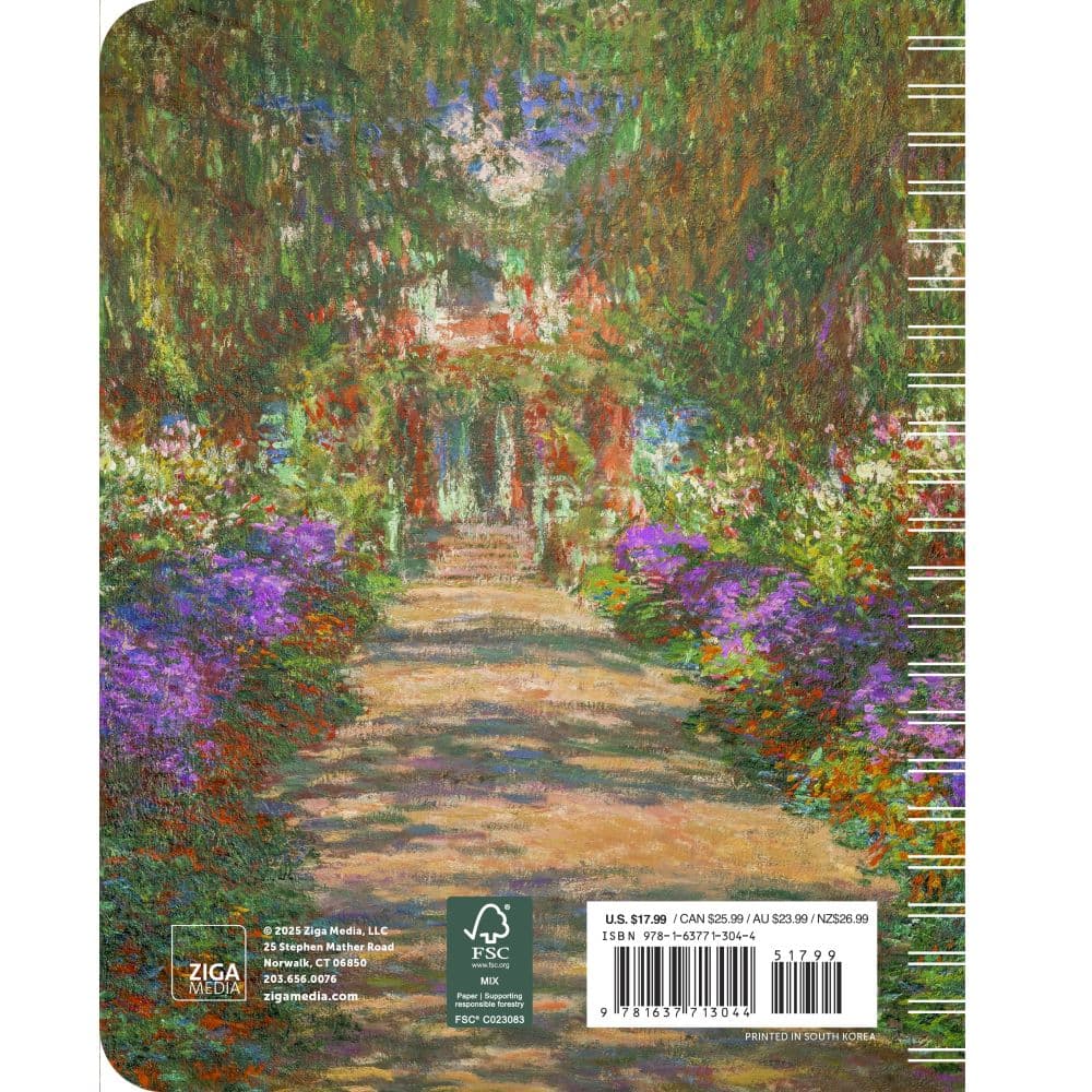 Monet 2026 Engagement Planner First Alternate Image