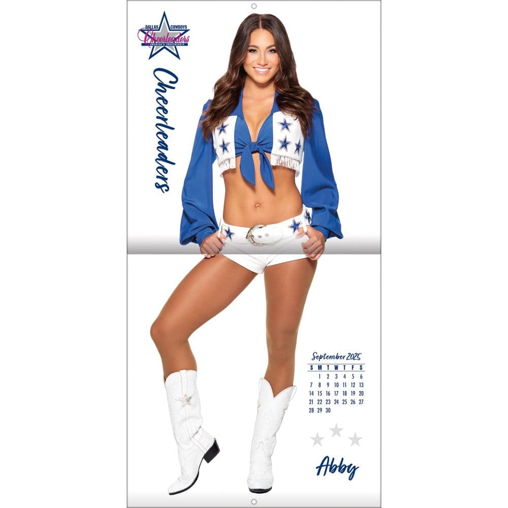 NFL Dallas Cowboys Cheerleaders 2026 Wall Calendar Third Alternate Image