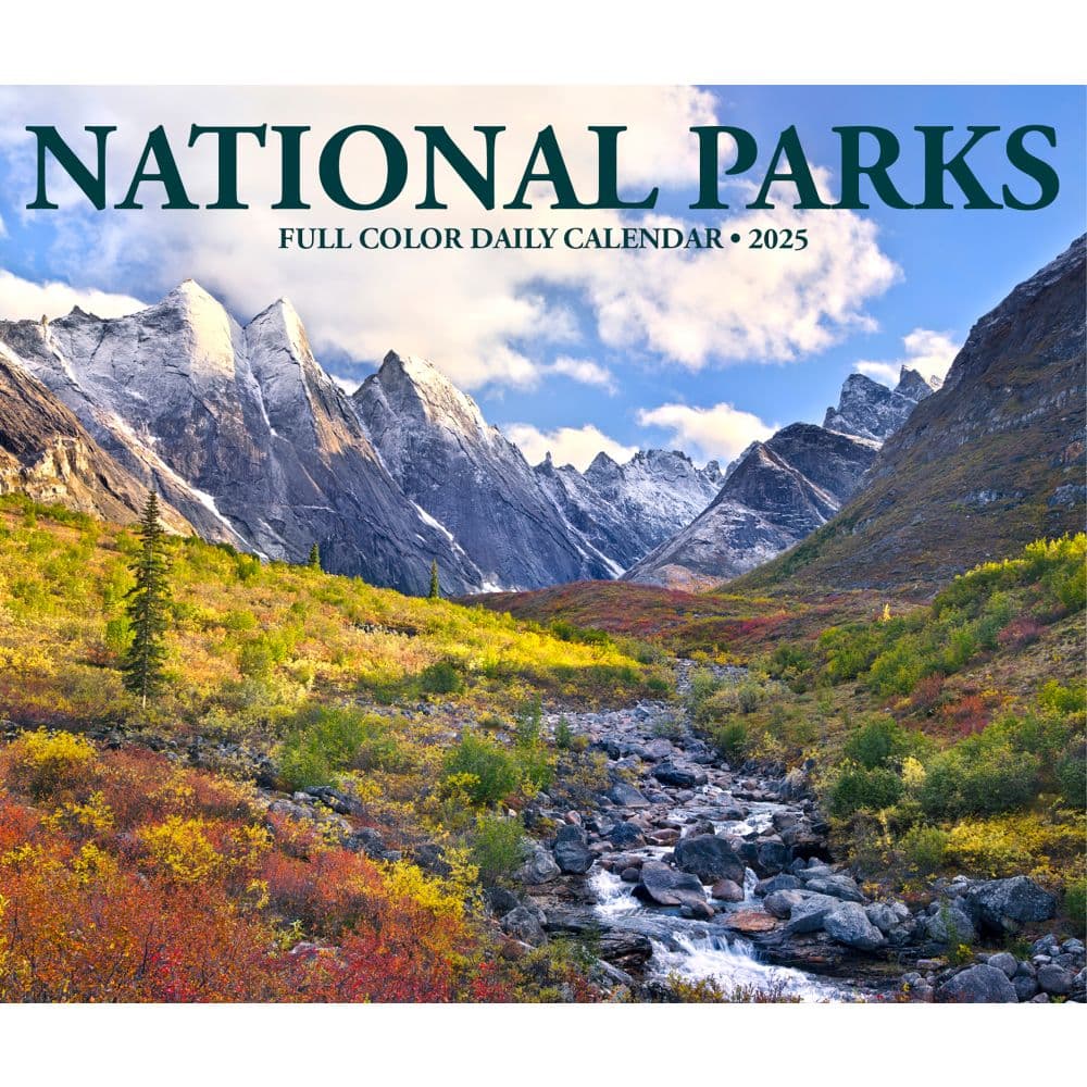 National Parks 2025 Desk Calendar