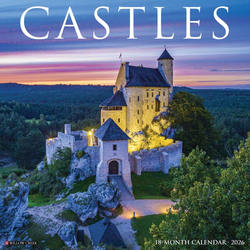 Castles 2026 Wall Calendar  Main Image