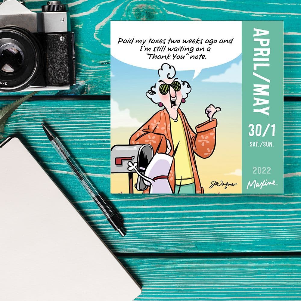 Maxine 2022 Daily Desk Calendar - Calendars.com