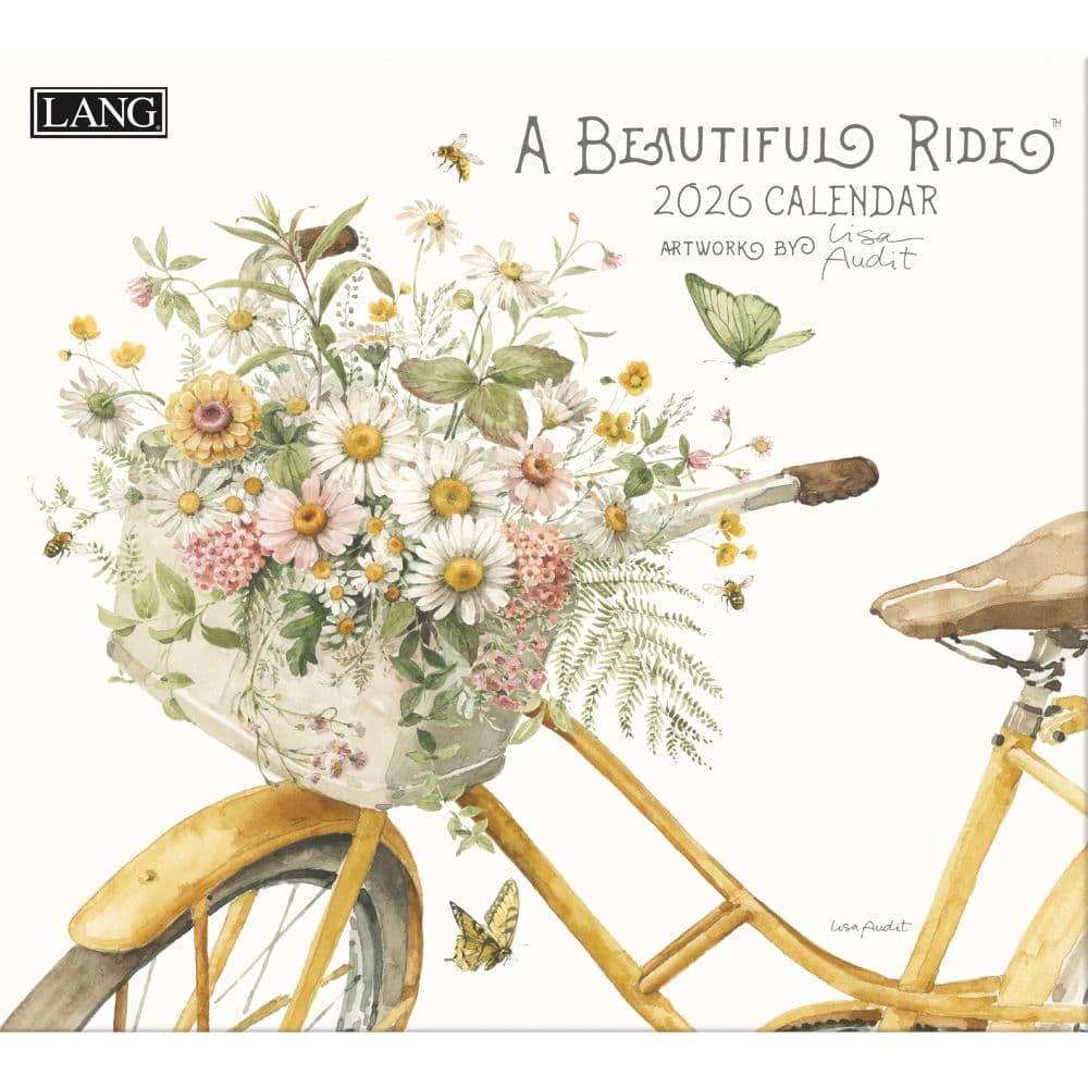 A Beautiful Ride 2026 Wall Calendar by Lisa Audit Main Image