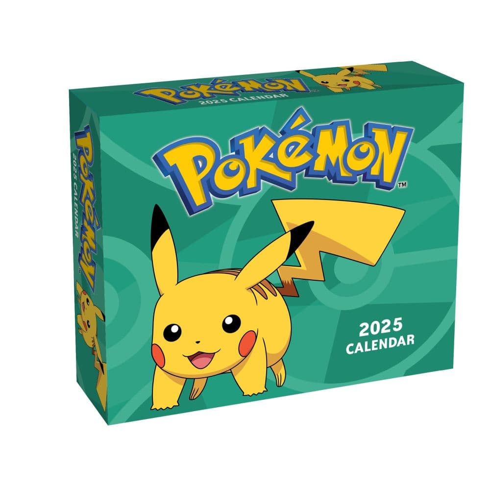 Pokemon 2025 Desk Calendar