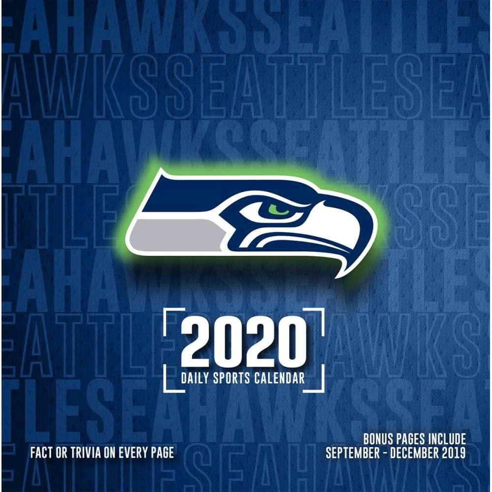 Seattle Seahawks Desk Calendar - Devan Stafani