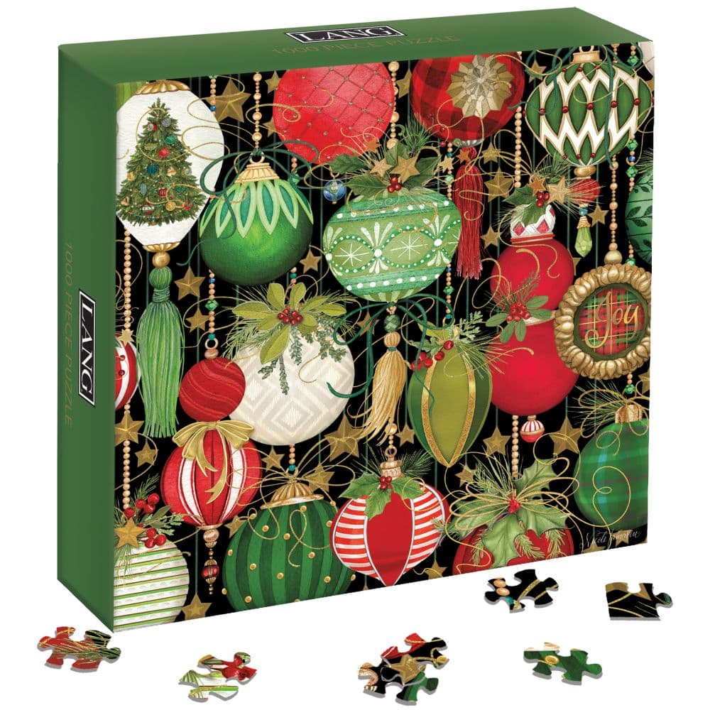 Trim the Tree 1000 Piece Luxe Puzzle Fifth Alternate Image