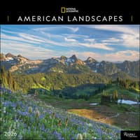 image American Landscapes National Geographic 2026 Wall Calendar Main Image