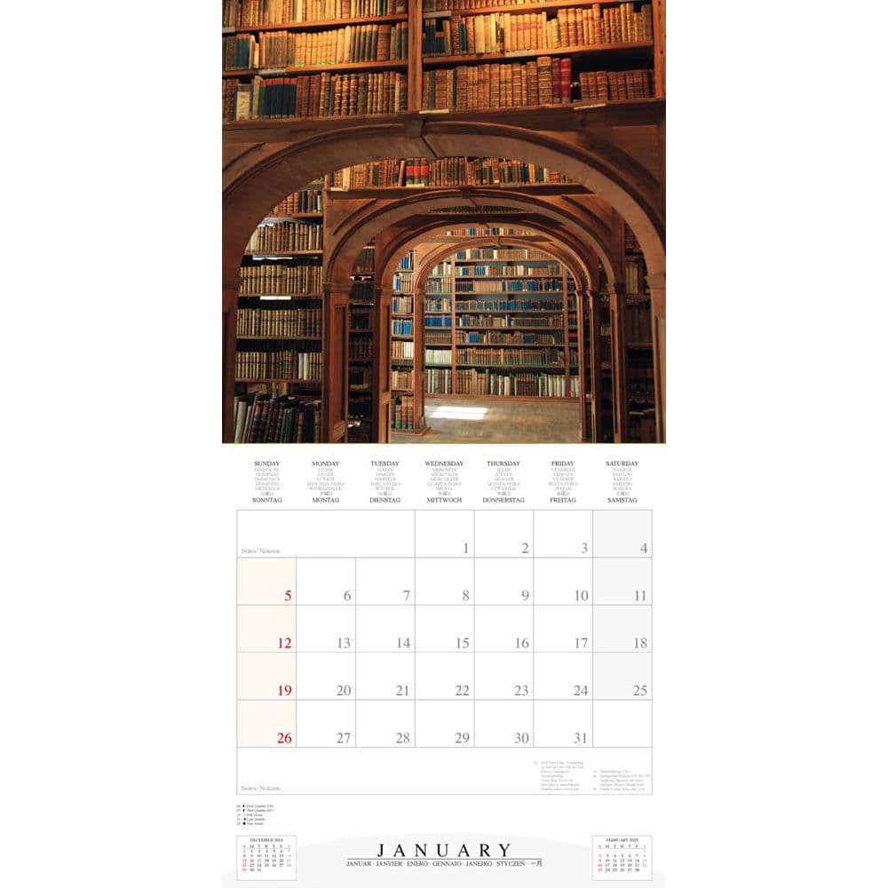 Culture Of Books 2025 Wall Calendar Second Alternate Image width=&quot;1000&quot; height=&quot;1000&quot;