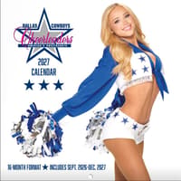image NFL Dallas Cowboys Cheerleaders 2027 Mini Wall Calendar Main Product Image