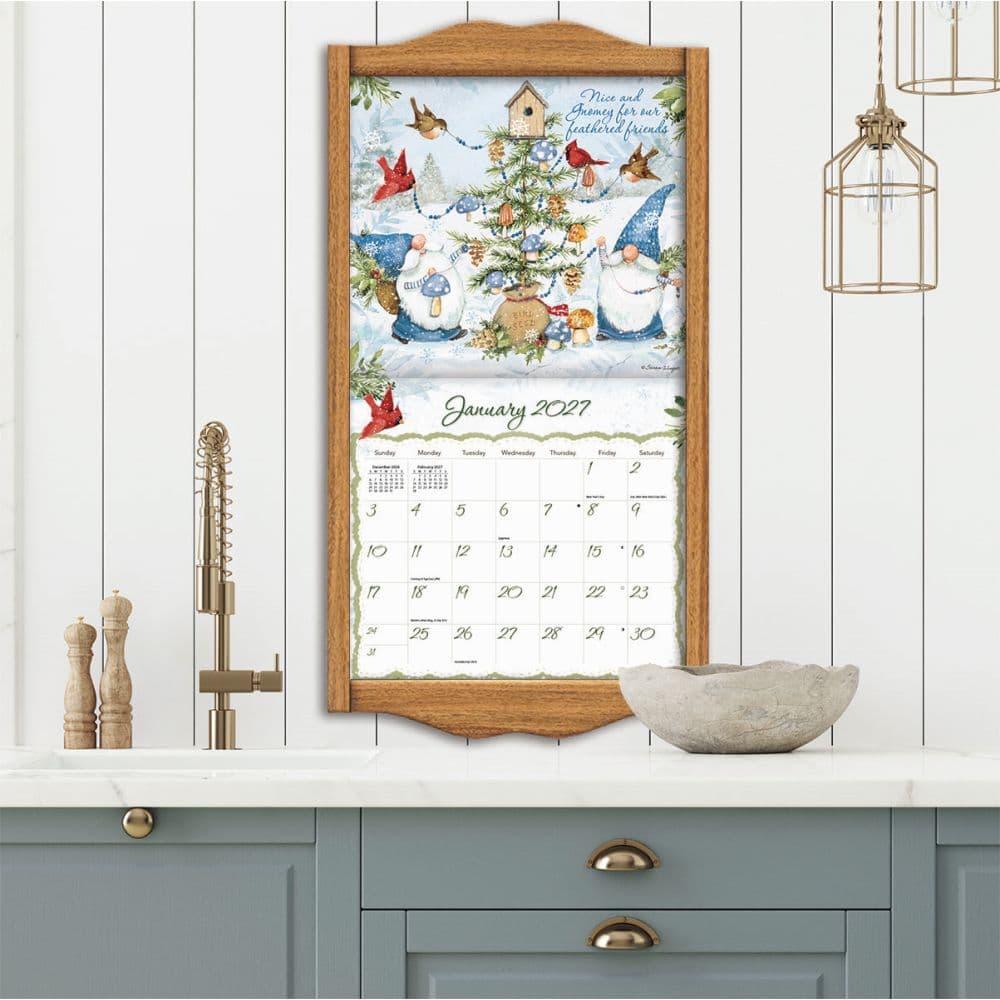 Gnome Sweet Gnome 2027 Wall Calendar by Susan Winget Fifth Alternate Image