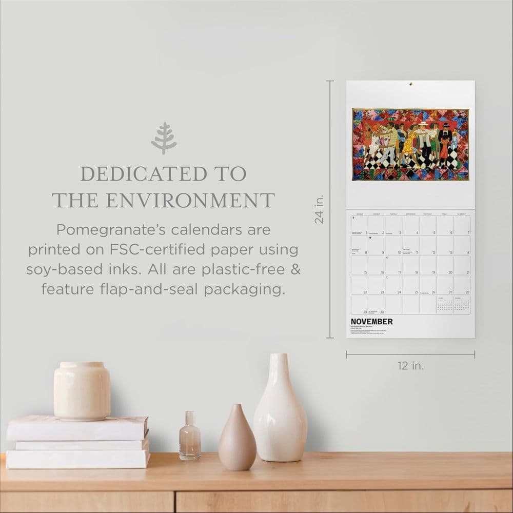 Faith Ringgold 2026 Wall Calendar Second Alternate Image