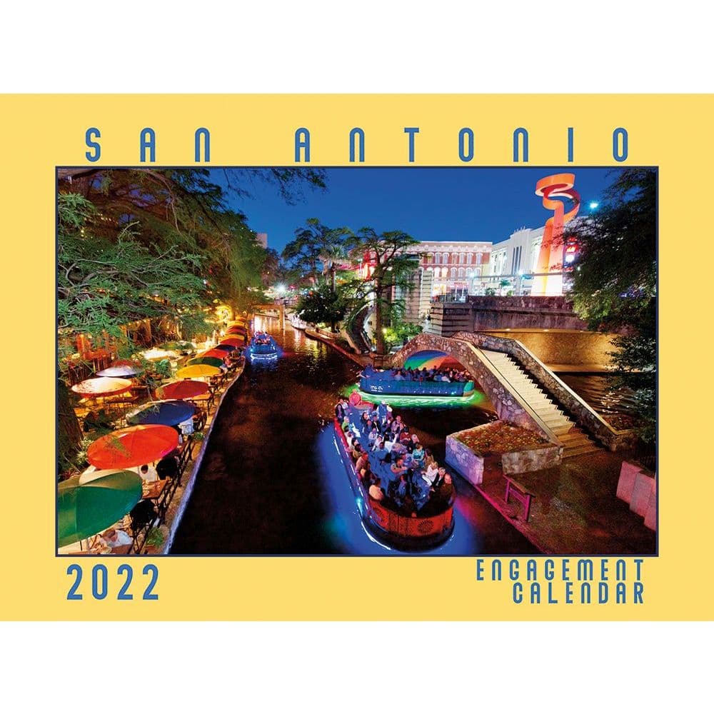 City Of San Antonio Holiday Schedule 2022 San Antonio 2022 Wall Calendar - Calendars.com