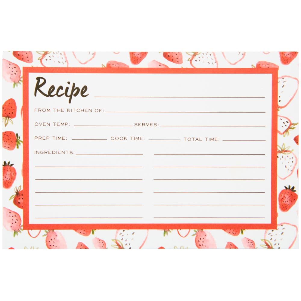 Strawberry Fields Recipe Cards Fifth Alternate Image width=&quot;1000&quot; height=&quot;1000&quot;