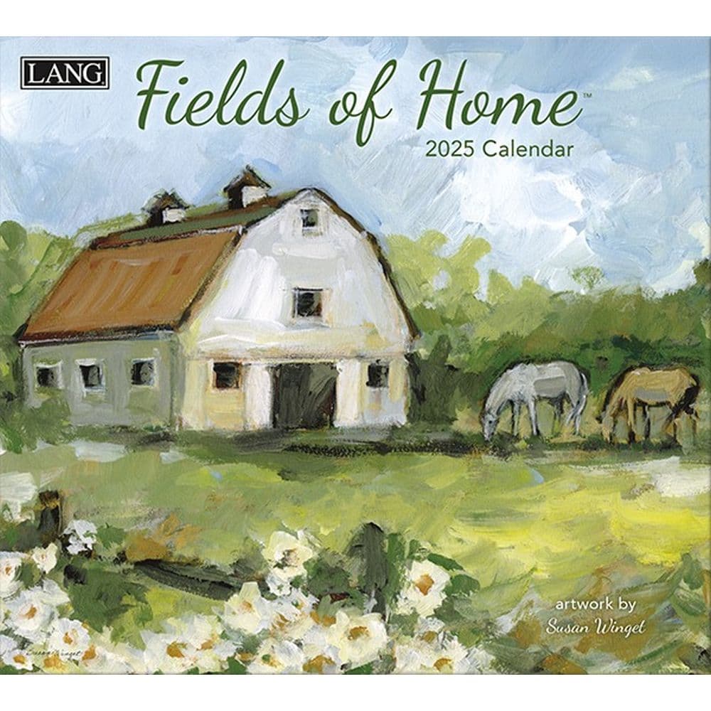 Fields of Home by Susan Winget 2025 Wall Calendar Main Product Image width=&quot;1000&quot; height=&quot;1000&quot;