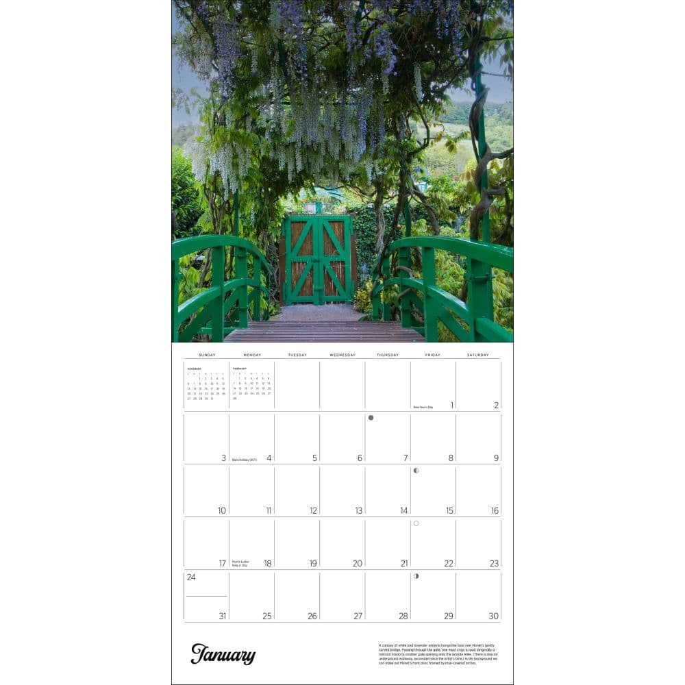 Monets Passion 2027 Wall Calendar by Elizabeth Murray Second Alternate Image